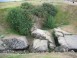 Random pieces of destroyed bunker